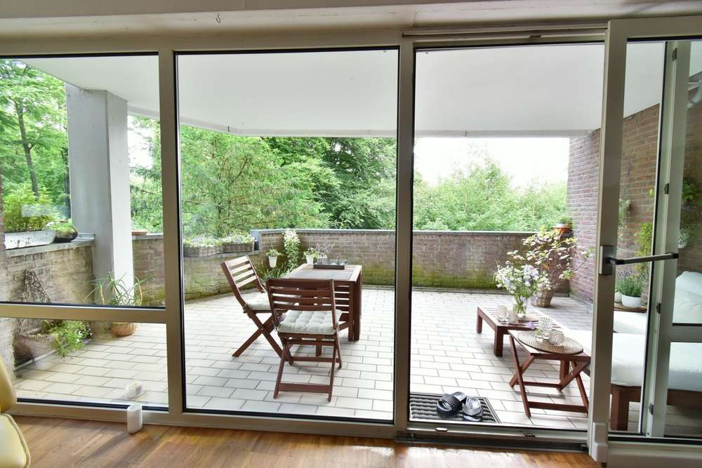 blick auf die terrasse