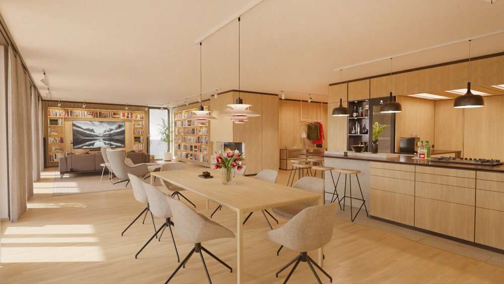 visualisierung esszimmer