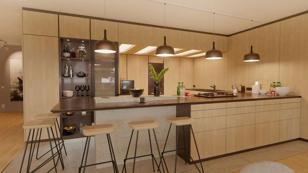 visualisierung küche